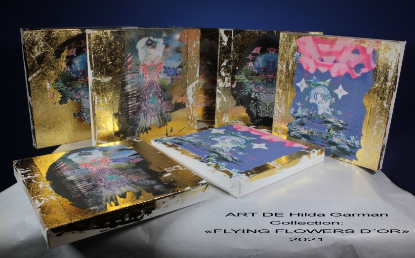 COLLECTION FLYIG FLOWERS D'OR